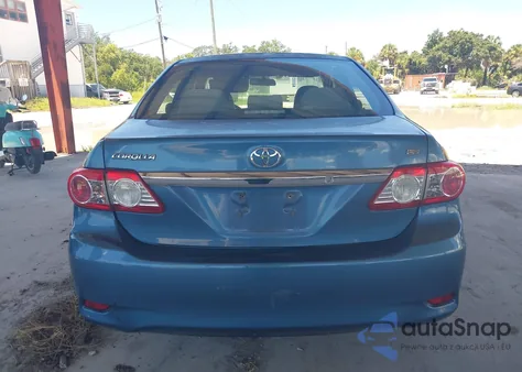 2012 Toyota Corolla Le из США, поврежденный, VIN 5YFBU4EE3CP007012